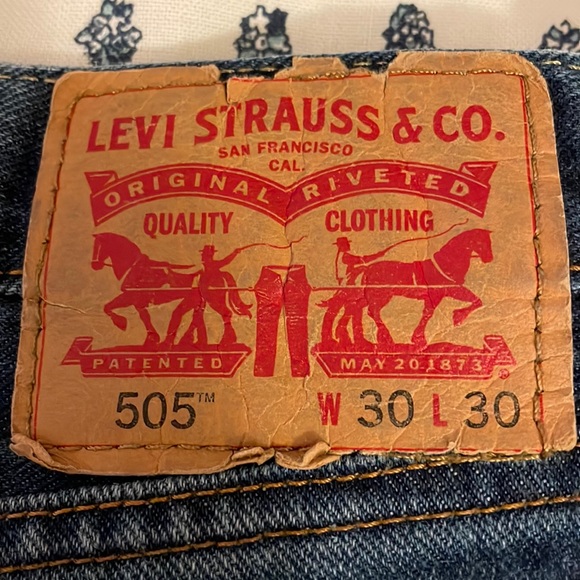 505 Levi’s 30x30 - Picture 1 of 7